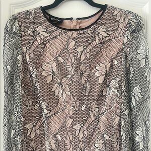 EUC Bebe Lace Floral Dress